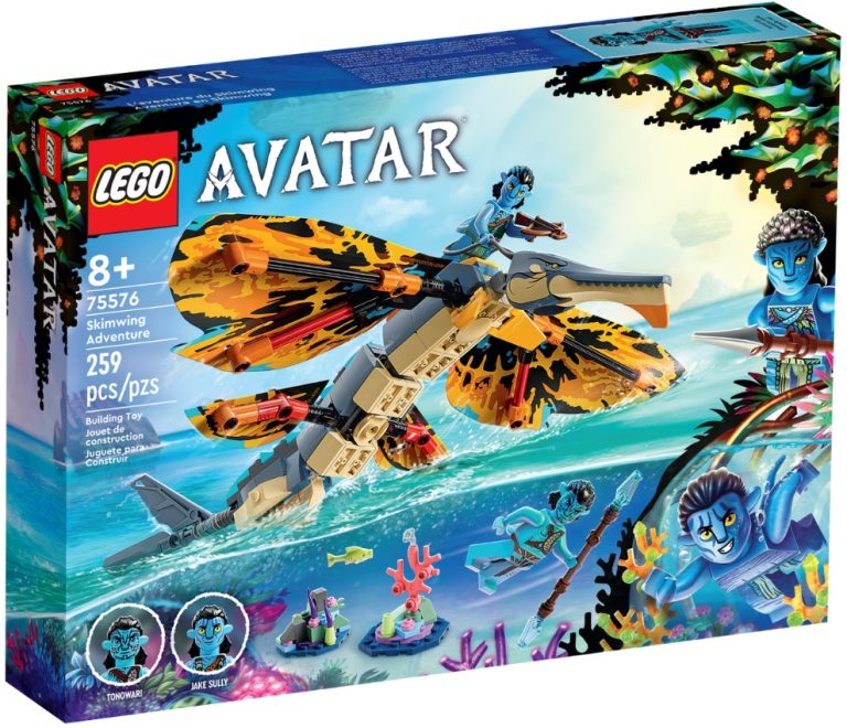 LEGO Avatar The Way of Water 75576 Skimwing Adventure Front Box January 2023 Release Date