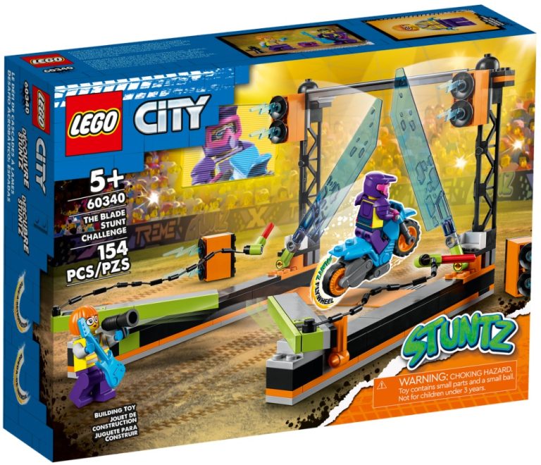 LEGO City Stuntz 60340 The Blade Stunt Challenge Front Box