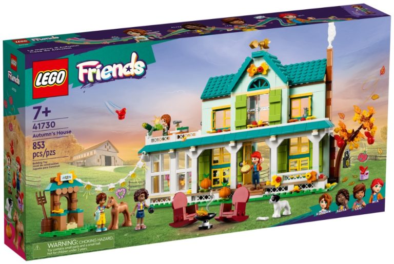 LEGO Friends 41730 Autumn's House January 2023 Release Date Front Box