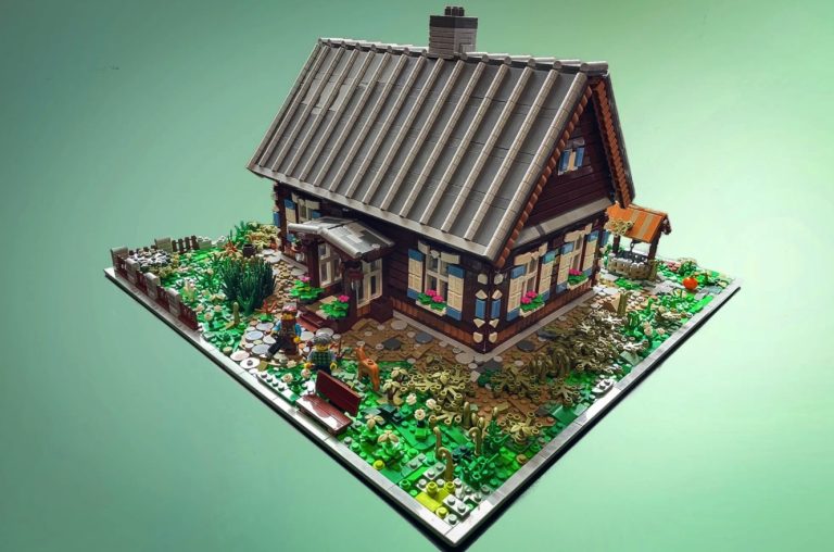 LEGO IDEAS House of Open Shutters Project Creation by lukasdata Achieves 10 000 Supporters
