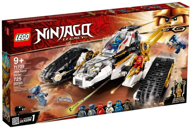 LEGO Ninjago 71739 Ultra Sonic Raider Front Box