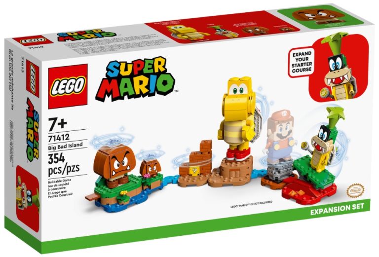 LEGO Super Mario 71412 Big Bad Island Expansion Set Front Box