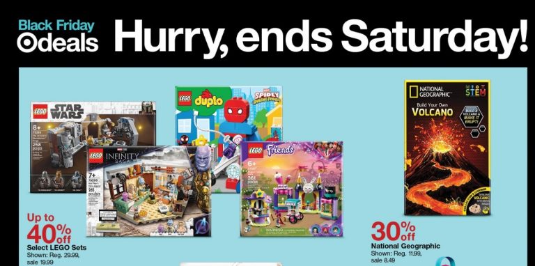 Target US LEGO Black Friday Sales & Deals 2022 November