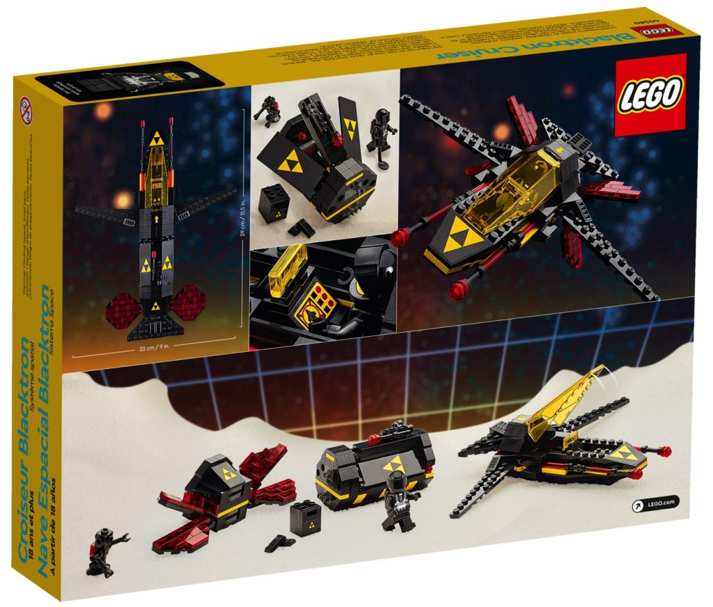 1 Week Left Free 18+ LEGO Icons Blacktron Cruiser GWP Promo at LEGO