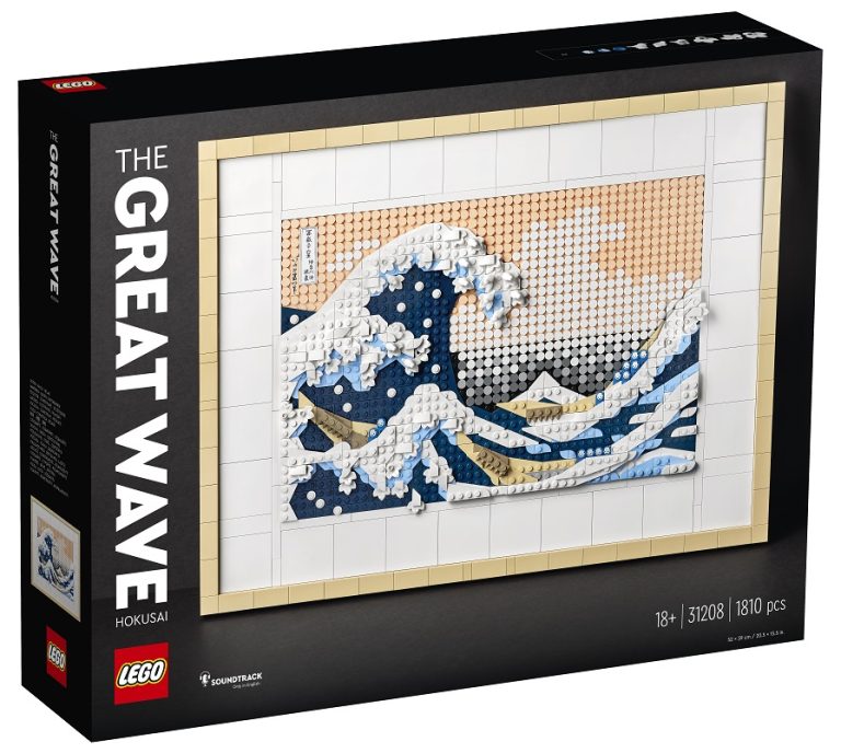 18+ LEGO ART 31208 Hokusai The Great Wave January 2023 Release Date Front Box