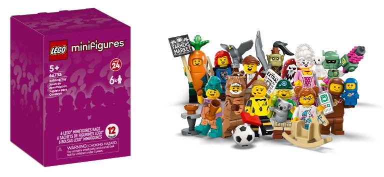 LEGO 66733 Minifigures Series 24 6 Pack January 2023 Release Date