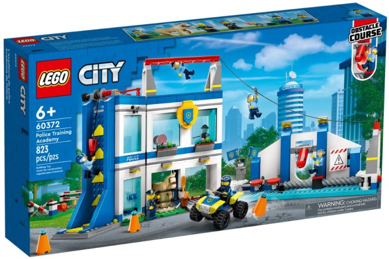 LEGO City 60372 Police Training Academy January 2023 Release Date Front Box