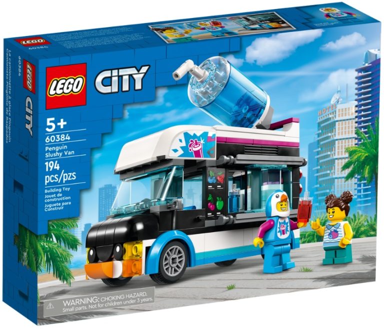 LEGO City 60384 Penguin Slushy Van January 2023 Release Date Front Box
