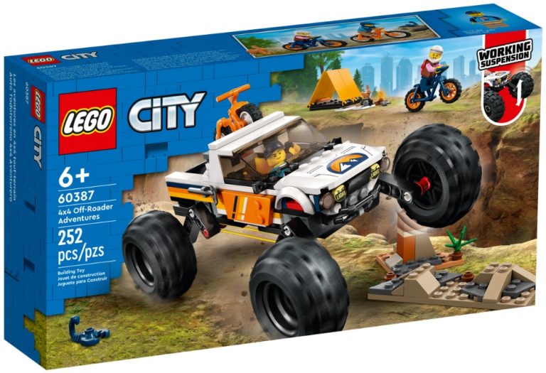 LEGO City 60387 4x4 Off-Roader Adventures January 2023 Release Date Front Box