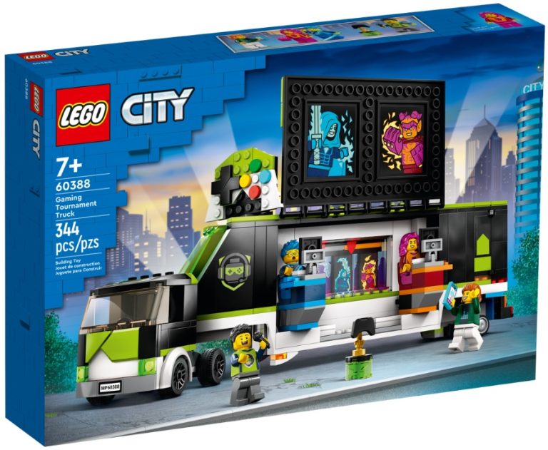 LEGO City 60388 Gaming Tournament Truck January 2023 Release Date Front Box