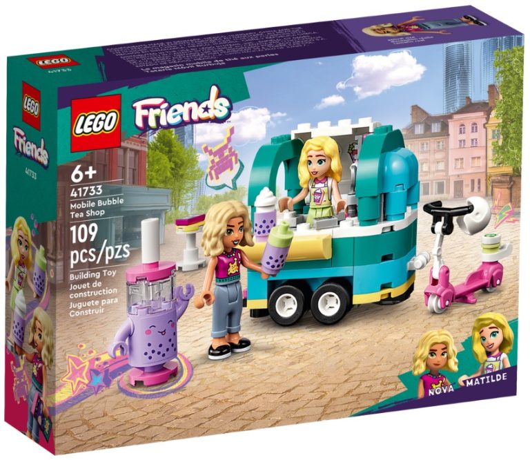 LEGO Friends 41733 Mobile Bubble Tea Shop January 2023 Release Date Front Box