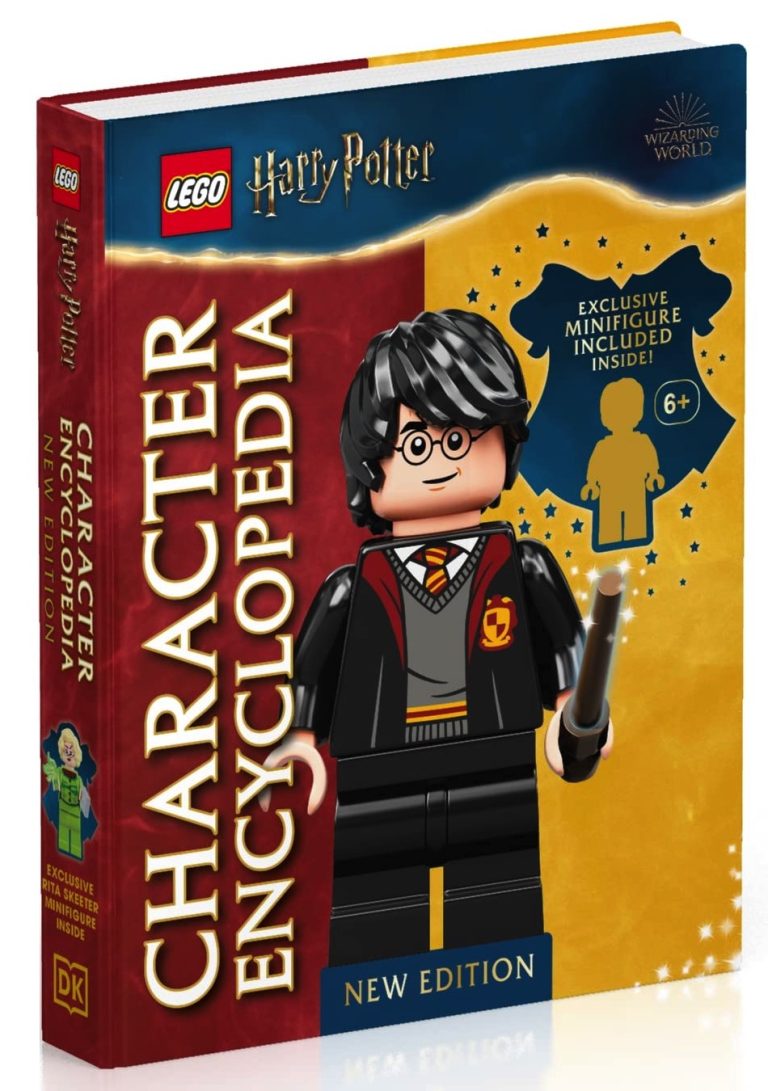 LEGO Harry Potter Character Encyclopedia with Rita Skeeter Minifigure Exclusive Minifigure July 2023 Release Date