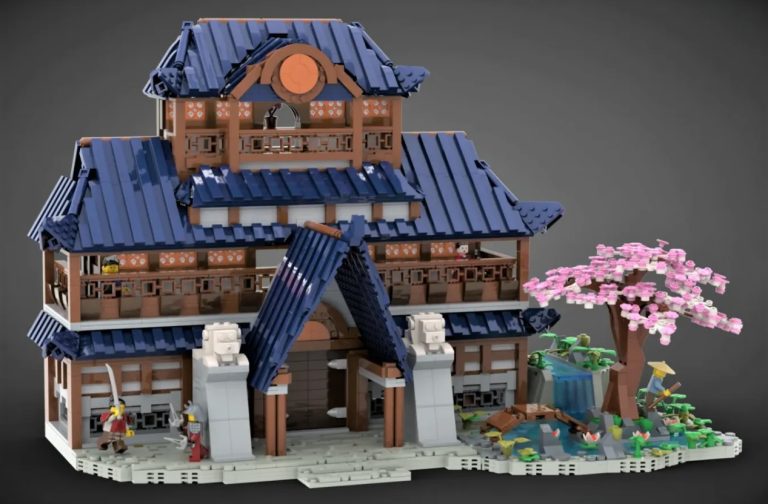 LEGO IDEAS Japanese Castle Project Creation by LEGOverwatch Achieves 10 000 Supporters