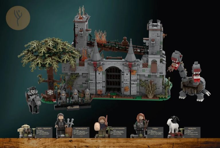LEGO IDEAS Willow Battle of Tir Asleen Project Creation by MontyMatte Achieves 10 000 Supporters