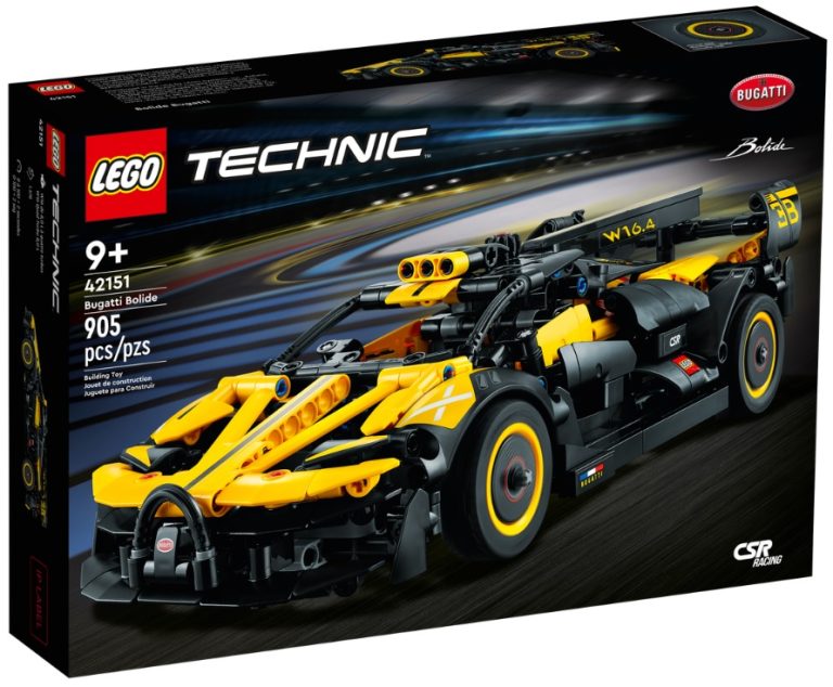LEGO Technic 42151 Bugatti Bolide January 2023 Release Date Front Box