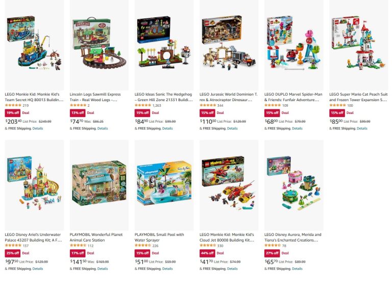 Amazon Canada LEGO January 2023 Sales & Promotions