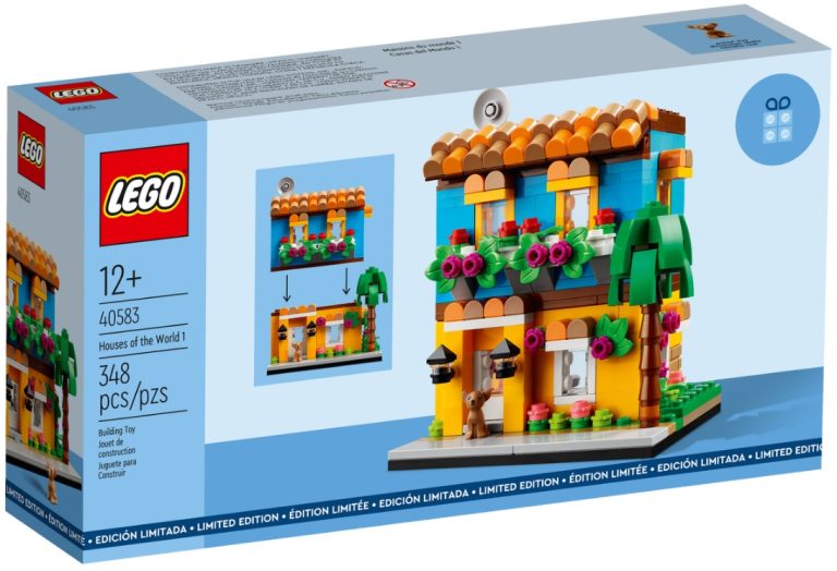 LEGO 40583 Houses of the World 1 GWP Gift with Purchase Promo 2023 Front Box