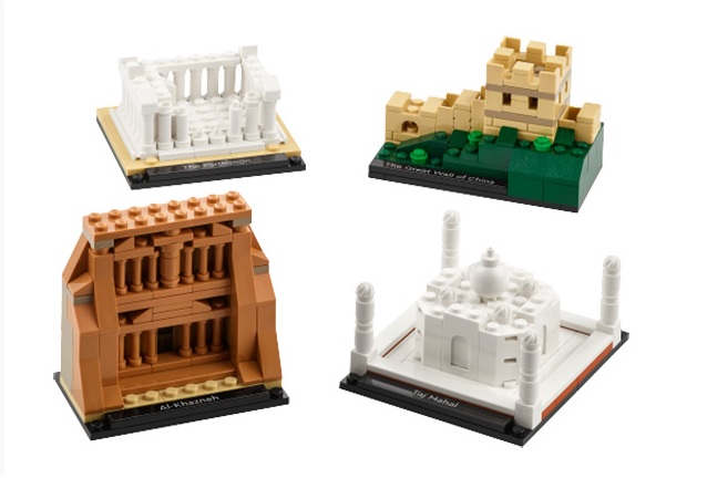 LEGO Architecture 40585 World Wonders 2023 Set Images - Toys N Bricks