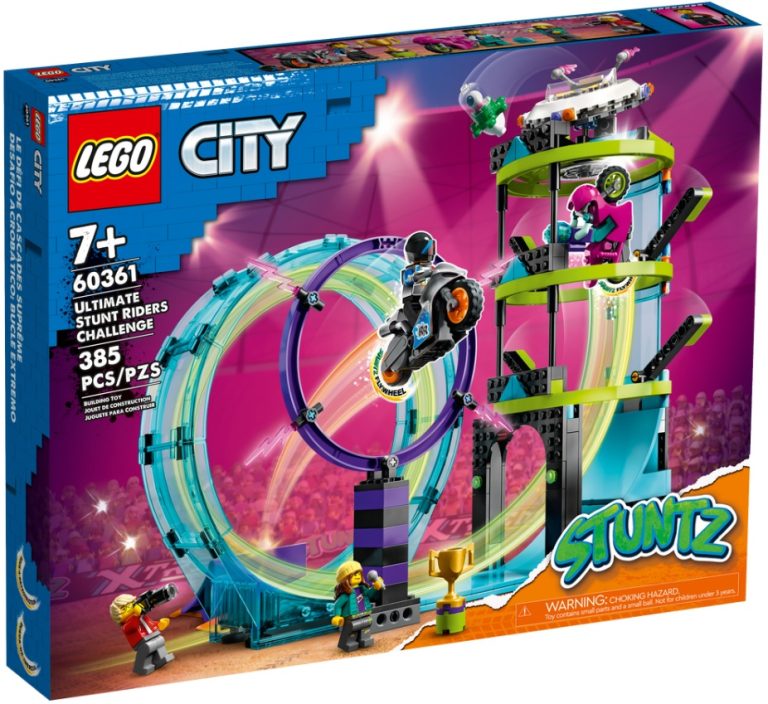 LEGO City 60361 Ultimate Stunt Riders Challenge March 2023 Release Date Front Box