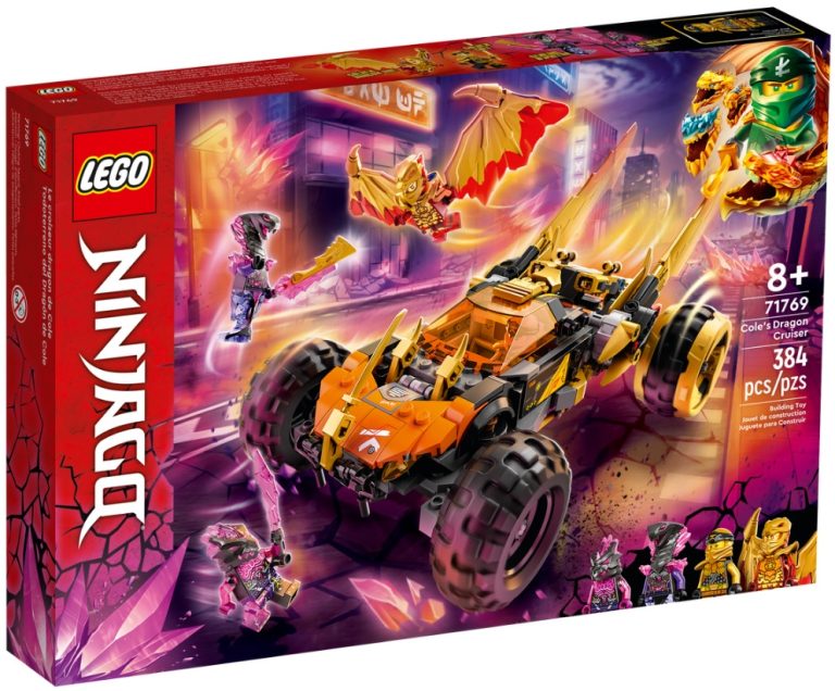LEGO Ninjago 71769 Cole’s Dragon Cruiser Front Box