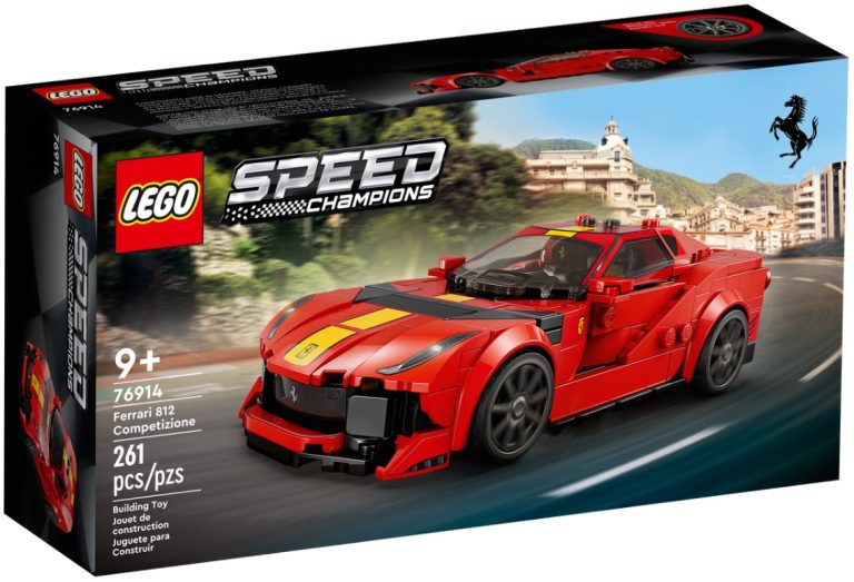 LEGO Speed Champions 76914 Ferrari 812 Competizione March 2023 Release Date Front Box