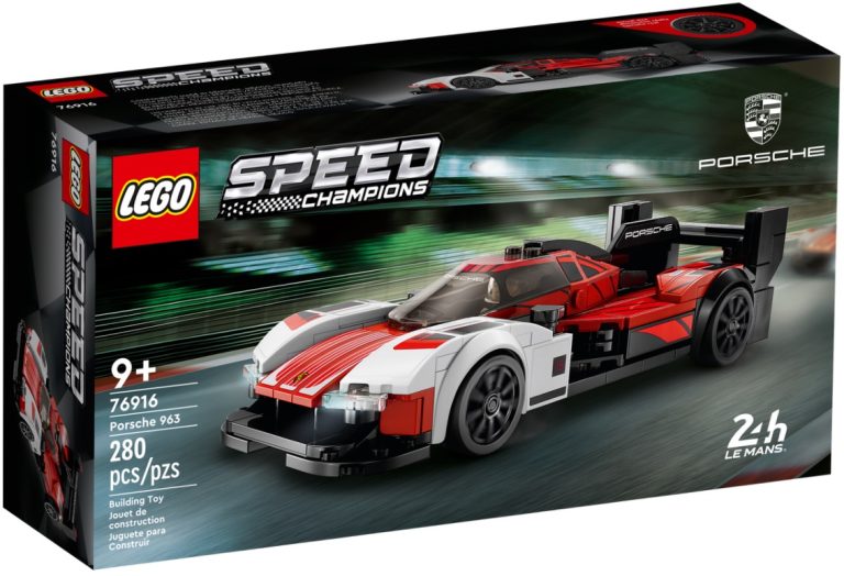 LEGO Speed Champions 76916 Porsche 963 March 2023 Release Date Front Box