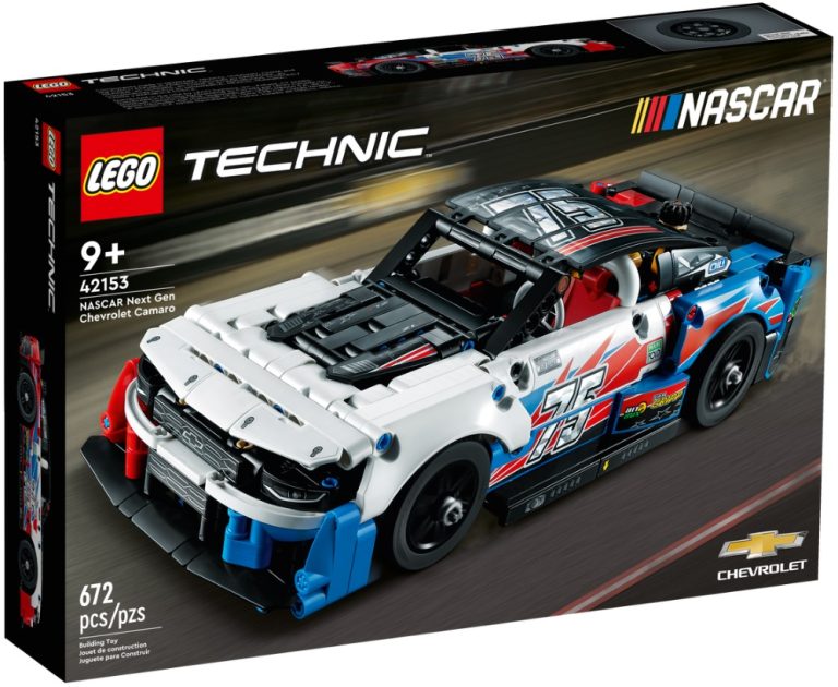 LEGO Technic 42153 NASCAR Next Gen Chevrolet Camaro ZL1 March 2023 Release Date Front Box