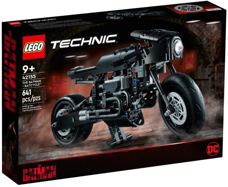 LEGO Technic DC Comics 42155 THE BATMAN – BATCYCLE March 2023 Release Date Front Box