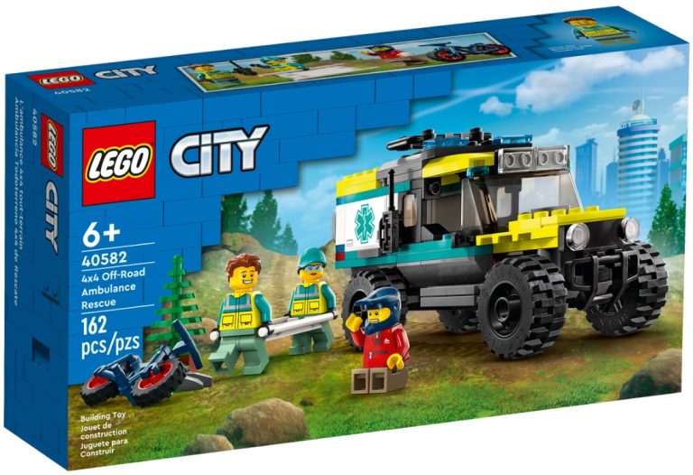 LEGO City 40582 4x4 Off-Road Ambulance Rescue 2023 GWP Gift with Purchase Promotion Front Box
