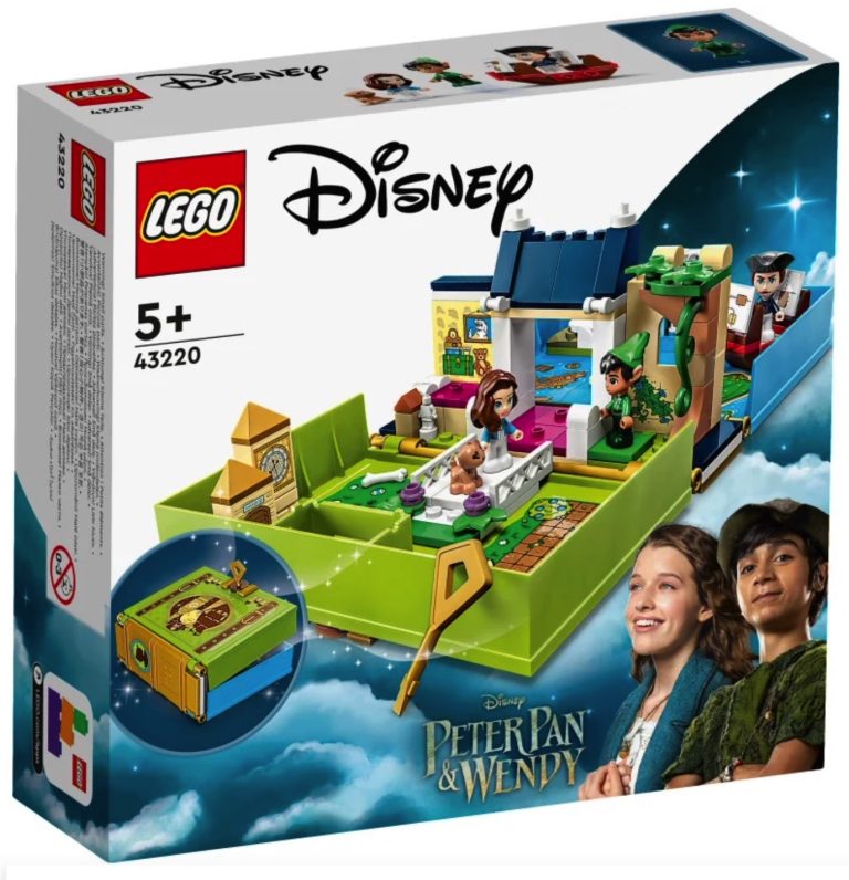 LEGO Disney 43220 Peter Pan & Wendy Storybook Adventures 2023 Front Box