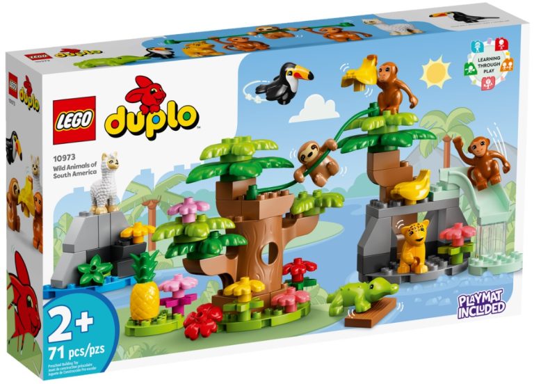 LEGO Duplo 10973 Wild Animals of South America Front Box