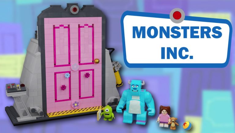 LEGO IDEAS Monsters Inc- The Door to Monstropolis by HollyOnFilm Project Creation Achieves 10 000 Supporters