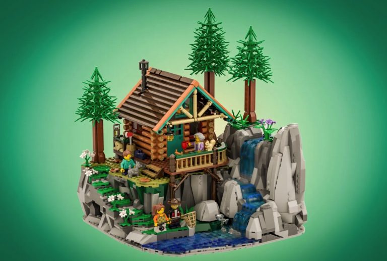 LEGO IDEAS River Side Lodge Project Creation by terauma