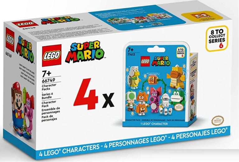 LEGO Super Mario 66749 Character Packs Series 6 Bundle 2023 Release 66749 Packaging Box