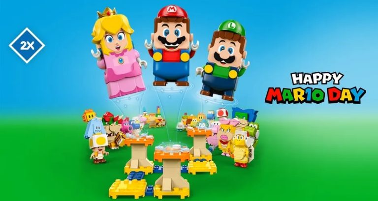 MAR10 LEGO Super Mario Day Promotional Offer Double VIP Reward Points
