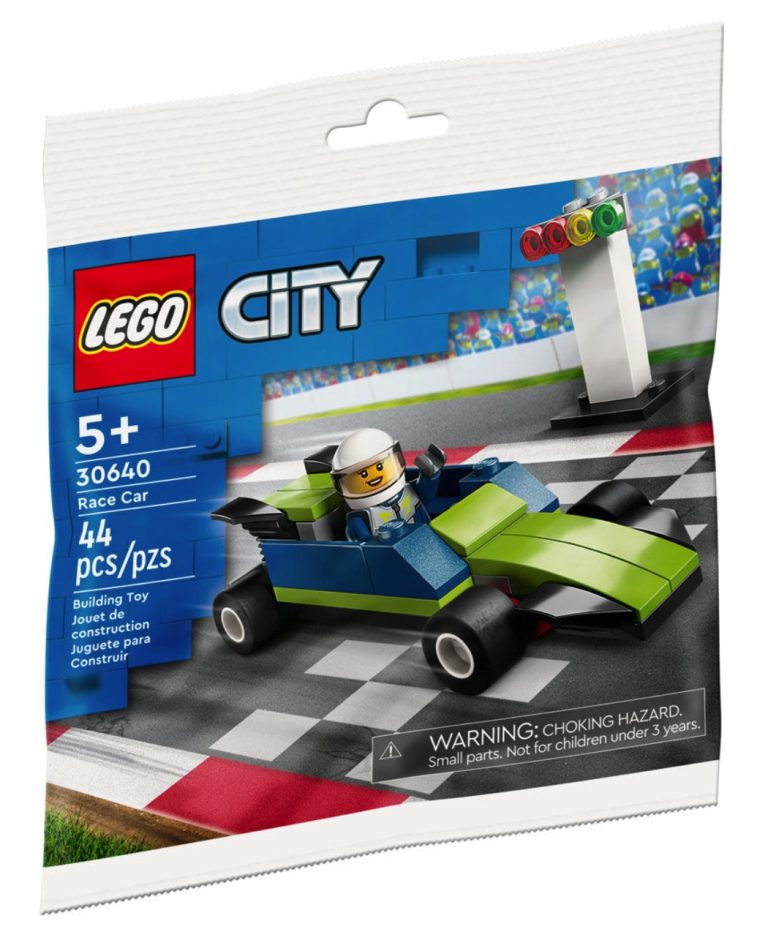 LEGO City 30640 Race Car 2023 Polybag Packaging