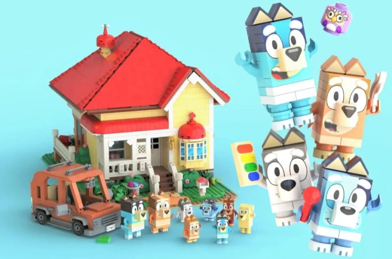 LEGO IDEAS Bluey! Again! Project Creation by Monkey Scout Achieves 10 000 Supporters