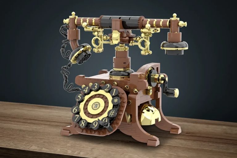 LEGO IDEAS Classic Telephone Project Creation by Brick Dangerous Achieves 10 000 Supporters