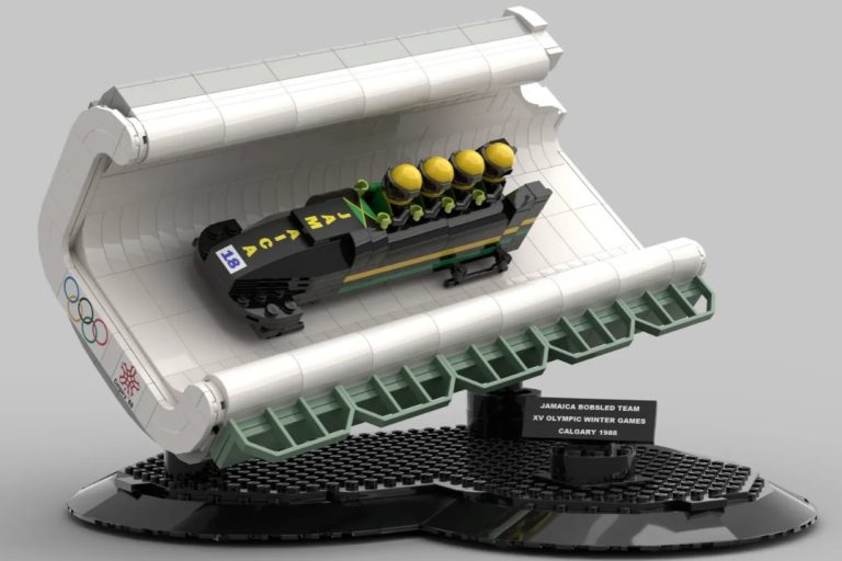 LEGO IDEAS Cool Runnings Jamaica Bobsleigh Team Project Creation by Sankabassoon Achieves 10 000 Supporters