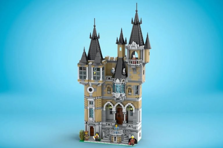 LEGO IDEAS Gothic Castle Project Creation by Ponyraptor Achieves 10 000 Supporters