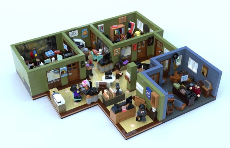 LEGO IDEAS Parks and Recreation Project Creation by SJs Workshop Achieves 10 000 Supporters