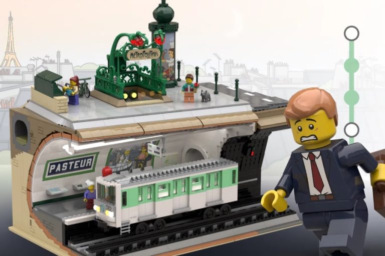 LEGO IDEAS The Metropolitan Don't Miss Your Train Project Creation by LilBilly Achieves 10 000 Supporters