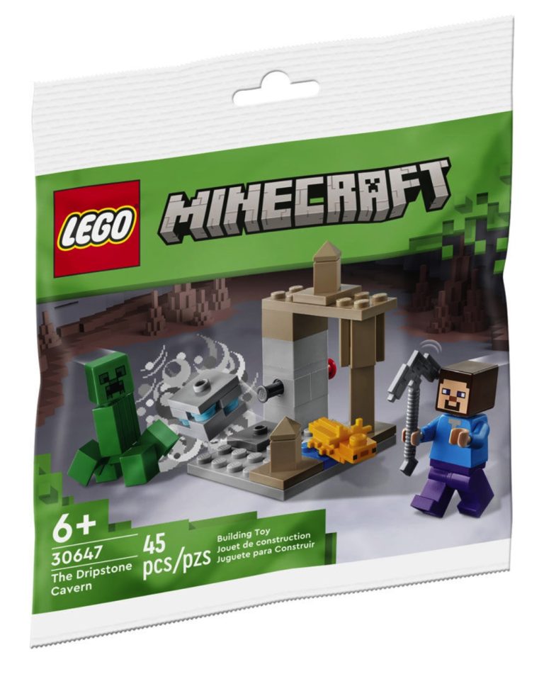 LEGO Minecraft 30647 The Dripstone Cavern 2023 Set Packaging