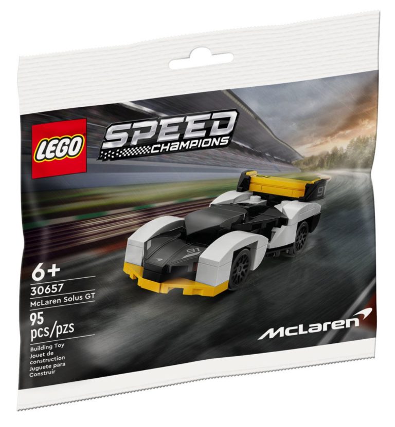 LEGO Speed Champions 30657 McLaren Solus 2023 Polybag Packaging