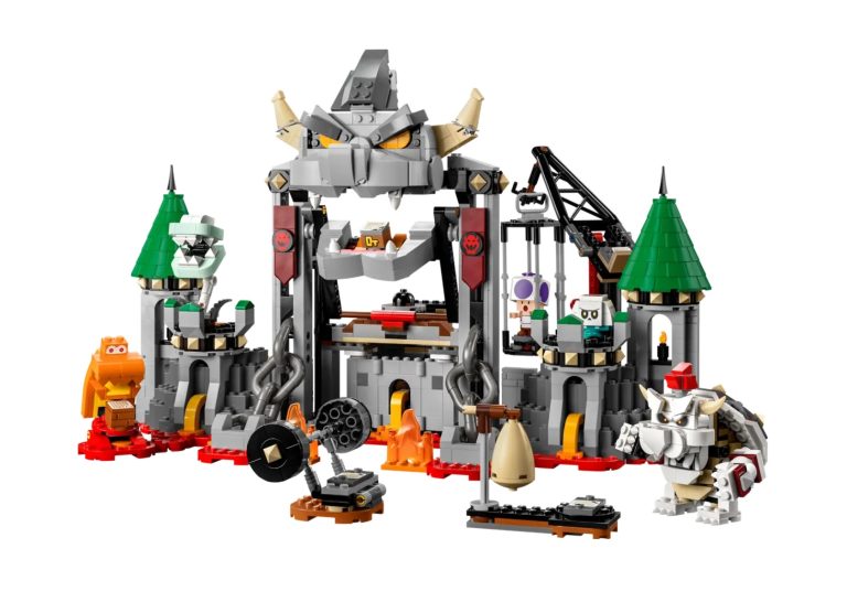 LEGO Super Mario 71423 Dry Bowser Castle Battle Expansion Set August 2023 Release Date Front View