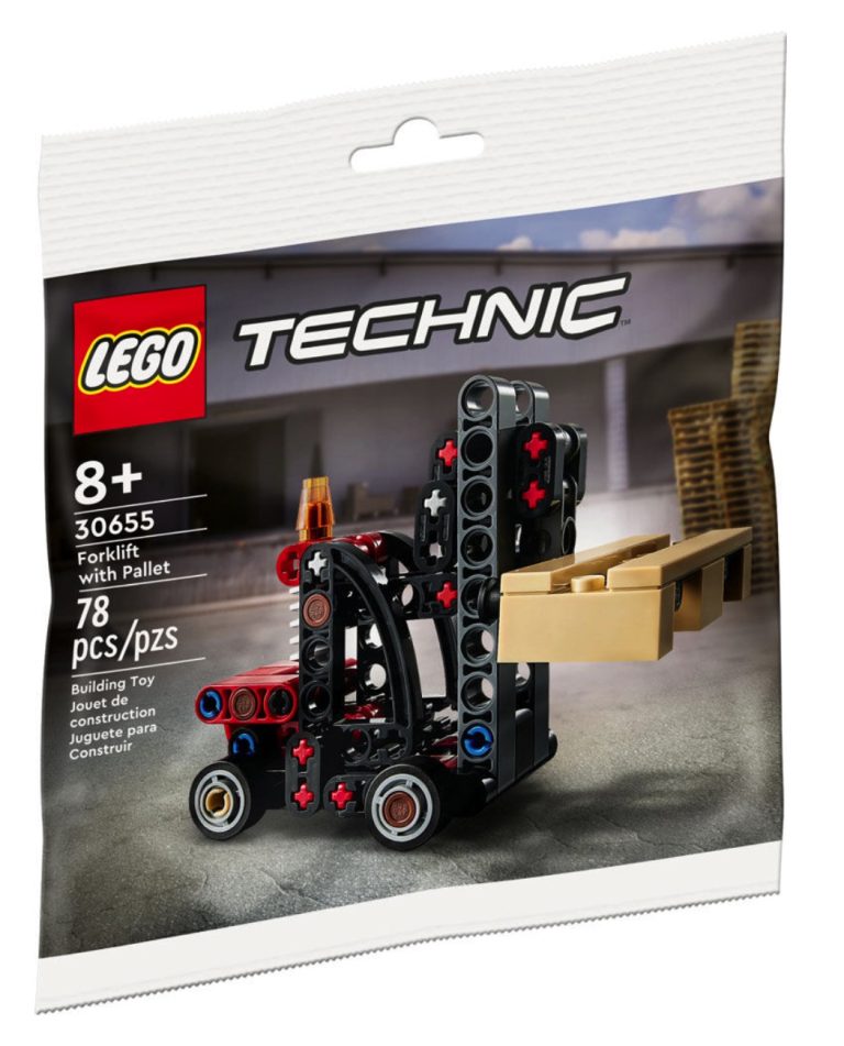 LEGO Technic 30655 Forklift with Pallet 2023 Set Packaging