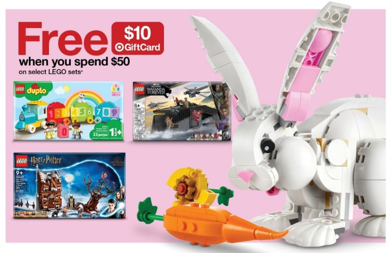 Target LEGO April 2023 Sales & Deals Gift Card Promo USA