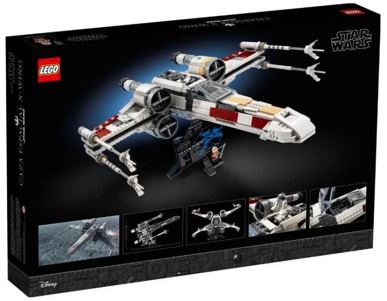 18+ LEGO Star Wars UCS 75355 X-Wing Starfighter Ultimate Collector Series May 2023 Release Date Back Box
