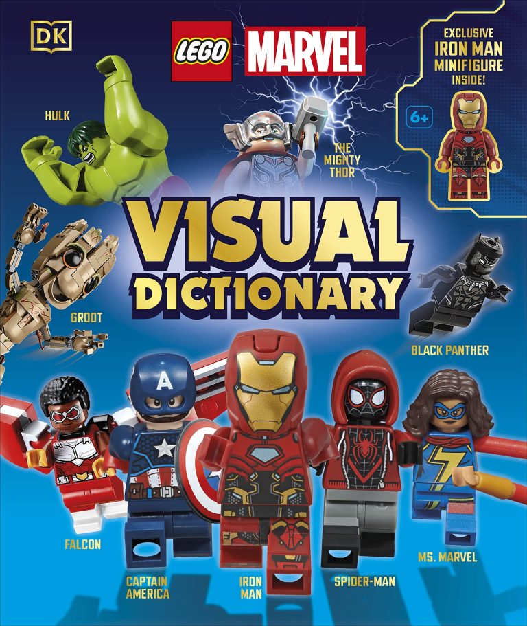 DK LEGO Marvel Visual Dictionary 2023 Book Front Cover - September 2023 Release Date
