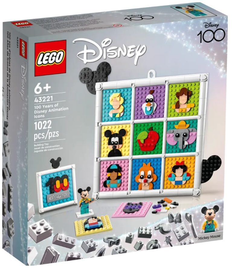 LEGO Disney 43221 100 Years of Disney Animation Icons Summer June 2023 Release Date Front Box